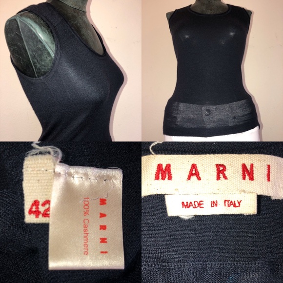 Marni Cashmere Tank - Picture 4 of 8